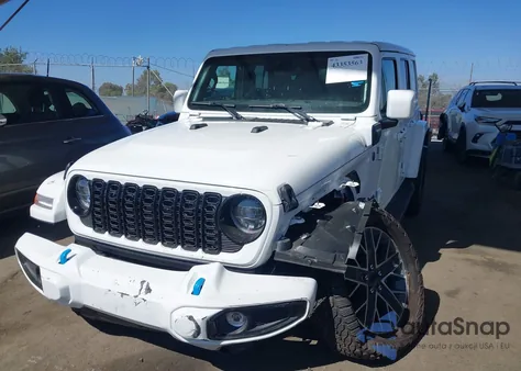 2024 Jeep Wrangler 4Xe Summit 4Xe from USA, damaged, VIN 1C4RJXU68RW351874